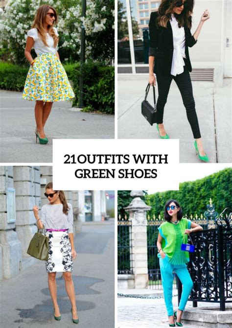 outfits for green sneakers.